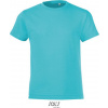 SOL´S REGENT FIT / Detské tričko - atoll blue 106-116
