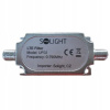SOLIGHT pásmový LTE filter, rozsah 0-790MHz, max. 60. kanál DvB-T UF02