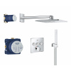 Grohe SmartControl sprchová súprava podomietková s termostatom s dažďovou sprchou StarLight Chrome 34712000