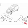 ZÁKLADŇA PÁKY NA OTVÁRANIE MASKY FIAT FIORINO FIORINO-QUBO