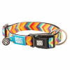 Max&Molly GOTCHA! Smart ID Summertime Collar - obojok s inteligentným príveskom Tag pre psov - L