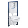 GROHE 39586000 Solido WC SET 5v1,Bau Ceramic+Rapid SL,stav. výška 1,13m alpská biela/chróm GRO 39586000
