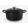 Le Creuset Signature - Pekáč kruhový s pokrievkou, objem 3,3 l, noir mat 21177220000430