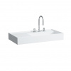 Laufen Kartell BY LAUFEN Umývadlo do nábytku 90x46cm,bez prepadu,bez otv.pre batériu,biela H8103390001121