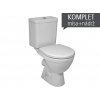 Jika LYRA PLUS WC-kombi stojace, vodorovný odpad,bočné napúšťanie,vr.nádržky H8263860002413