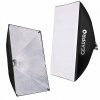 Softbox Studná lampa 50x70cm Kontinuálne osvetlenie Objímka E27 pre foto video