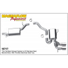MagnaFlow výfuk 16717 Audi A3 3.2L V6 Quattro 2006-09 (MagnaFlow #16717 Cat-Back Touring Series)