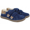 BARTEK 8600366 BAREFOOT DETSKÉ POLTOPÁNKY ČIŽMY NA SUCHÝ ZIPS KOŽENÉ tmavomodré 32