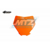 UFO Tabuľka predná KTM 125SX+150SX+250SX + 250SXF+350SXF+450SXF / 19-22 - farba oranžová