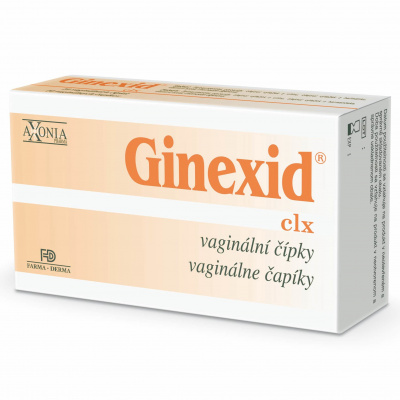 Ginexid Vaginálne čapíky 10x2g