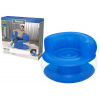 Nafukovacia modrá stolička 112 x 112 x 70 cm Bestway 75138