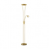 LED stojaca lampa Trio Arizona mosadz 426410208