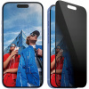PanzerGlass Privacy Apple iPhone 16/15 s inštalačným rámčekom P2861