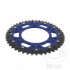 Rozeta Dual 45Z typ 525 modrá ZF vnútorný priemer 110 rozstup dier 130 pre Yamaha MT10 N78 2022-2025