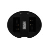 Newell SDC-USB dvojkanálová nabíjačka pre batérie LP-E17 NL1343