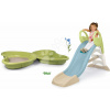 Set šmykľavka a pieskovisko Motýľ s vodotryskom Toboggan GM Slide Life Smoby dĺžka šmyku 150 cm s vodnou hrou