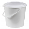 BESOP - Vedro biele 5l s poklopom