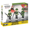 Cobi 3 figurky s doplnky Wehrmacht, 35 k