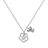 Disney Trblietavý náhrdelník s príveskom kvety Lilo & Stitch NF00712RL-16.PH