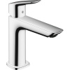 HANSGROHE Logis Fine páková umývadlová batéria s odtokovou súpravou s tiahlom, výška výtoku 110 mm, chróm, 71251000