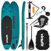Paddleboard VIRTUFIT Cruiser 305 Tyrkysová + príslušenstvo