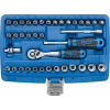 BGS technic BGS sada nástrčných kľúčov Gear Lock drive 6,3 mm (1/4