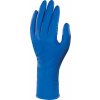 DELTA Delta Plus JEDNORAZOVÉ LATEXOVÉ CHLÓROVANÉ NEPUDROVANÉ RUKAVICE V1383 - DĹŽKA 30 CM - Modrá, 9/10 Modrá, 9/10