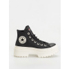 Converse Chuck Taylor All Star Lugged Heel Platform Waterproof (black/black/egret) 37.5, čierna
