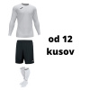 Futbalová sada Joma Academy s dlhým rukávom pre mužstvo, od 12 kusov, biela počet ks v sade: 12 hráčskych setov