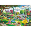 TREFL Puzzle Premium Plus Disney princezny: Piknik 1000 dílků