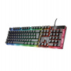 TRUST herní klávesnice GXT 835 Azor Illuminated Gaming Keyboard CZ/SK (24166)