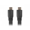 LANBERG HDMI M / M 2.0 plochý kabel 1m 4K, černý