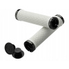 Sram DH Silicone Locking Grips 139/139 mm, úchytky biele