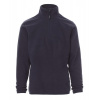 PAYPER SOFT+ 001294-0070 / Unisexová ľahká fleece mikina s polozipsom - navy blue XXS