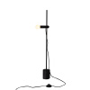ACA DECOR Stolová lampa HERA max. 40W/E14/230V/IP20, čierna