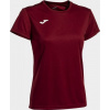 Joma Dámske tričko COMBI WOMAN SHIRT BURGUNDY S/S Veľkosť: XXL