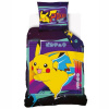 CARBOTEX Detské obliečky Pokémon Pikachu Bleskový Útok