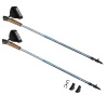 Spokey NEATNESS II Hole Nordic Walking 2-dielne, systém Antishock, tmavo modré