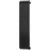 Mexen Aurora dekoratívny radiátor 1800 x 450 mm, 1347 W, Čierna - W212-1800-450-00-70