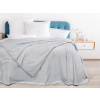 Dreamy Linens Mikroflanelová deka, sivá