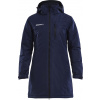 Dámská prošívaná bunda CRAFT Parka - modrá Velikost: XL