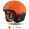 prilba Ace Super Hooligan CASSIDA black/orange pearl 2025 Veľkosť: M (57 až 58 cm), Veľkost: M (57 až 58 cm)