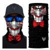 MASKA ŠATKA BANDANA NA MOTORKU lebka limited s557