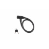 CTM Zámok CTM CABLE 12X850MM - Čierna