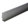 vodorovný Gola C profil XG20 – 2900 mm, imitácia nerezu 2,9m