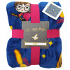 Prikrývka na posteľ - Prikrývka Harry Potter Polyester 150 x 120 cm (Harry Potter prikrývka Rokfort 120x150 cm)