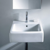 DURAVIT Vero umývadielko do nábytku s otvorom, s prepadom, 450 x 350 mm, biela, 0704450000