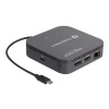 Delock Thunderbolt 3 Mini Dockingstation 8K - DisplayPort / HDMI / USB / LAN / Audio / PD 3.0 (87789)