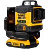 DeWALT DCLE34031D1 XR 18V zelený laser 3x360