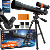 SET ASTRONOMICKÝ TELESKOP ĎALEKOHĽAD NA HVIEZDY + PRÍSLUŠENSTVO 2x OKULÁR STATÍV